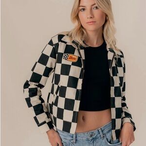 P&Co Checkered Pit Jacket